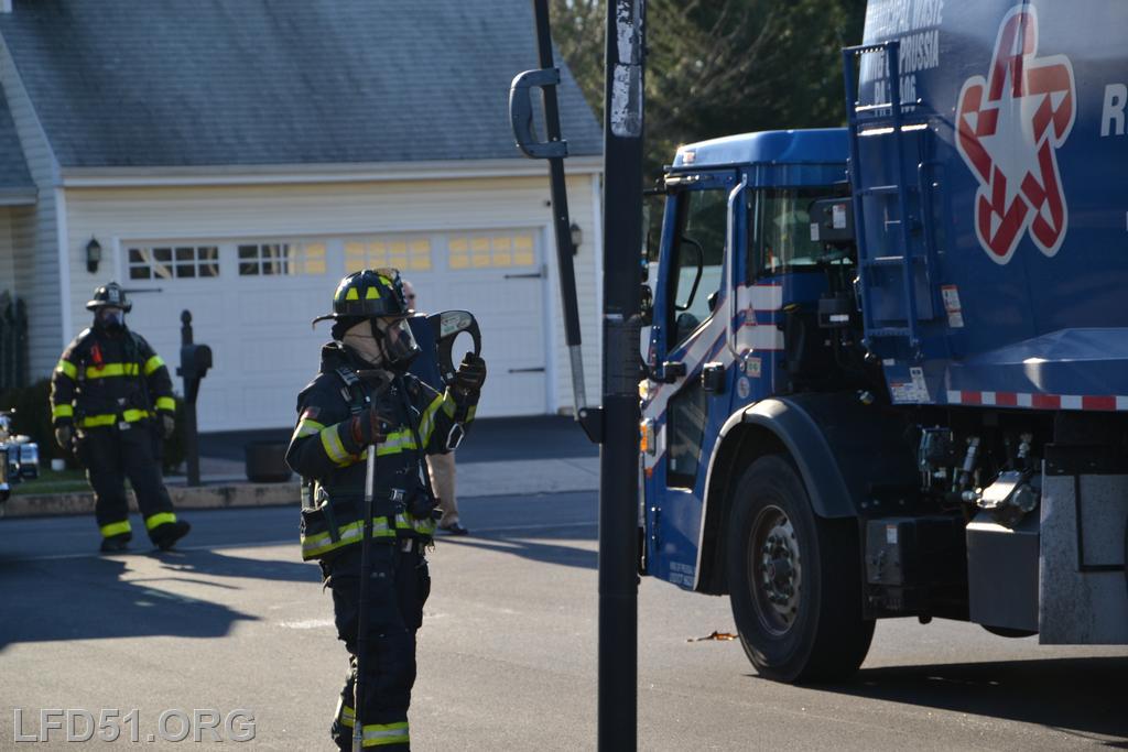 Garbage Truck Fire - Limerick Fire Department