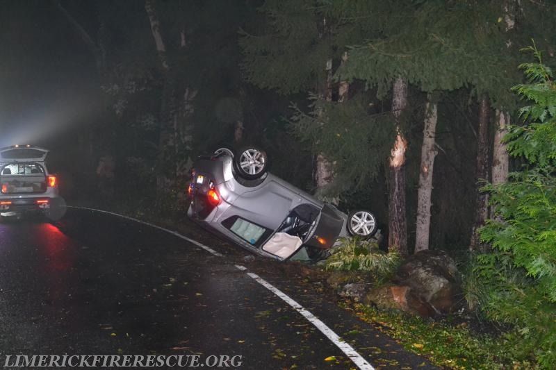 Car Fire On Gerloff Road - Limerick Fire Department
