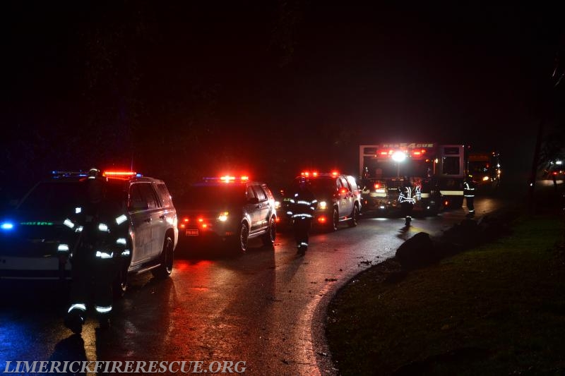 Car Fire On Gerloff Road - Limerick Fire Department